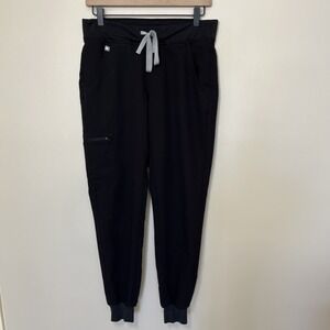 FIGS‎ Women's Zamora Jogger Scrub Pants Black Sz Small Nurse CNA